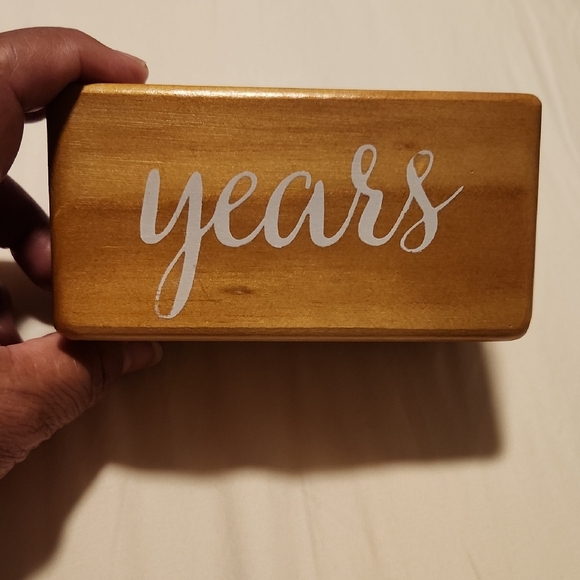 Pondering Pine Wooden Milestone Blocks with Pouch - Picture 6 of 14